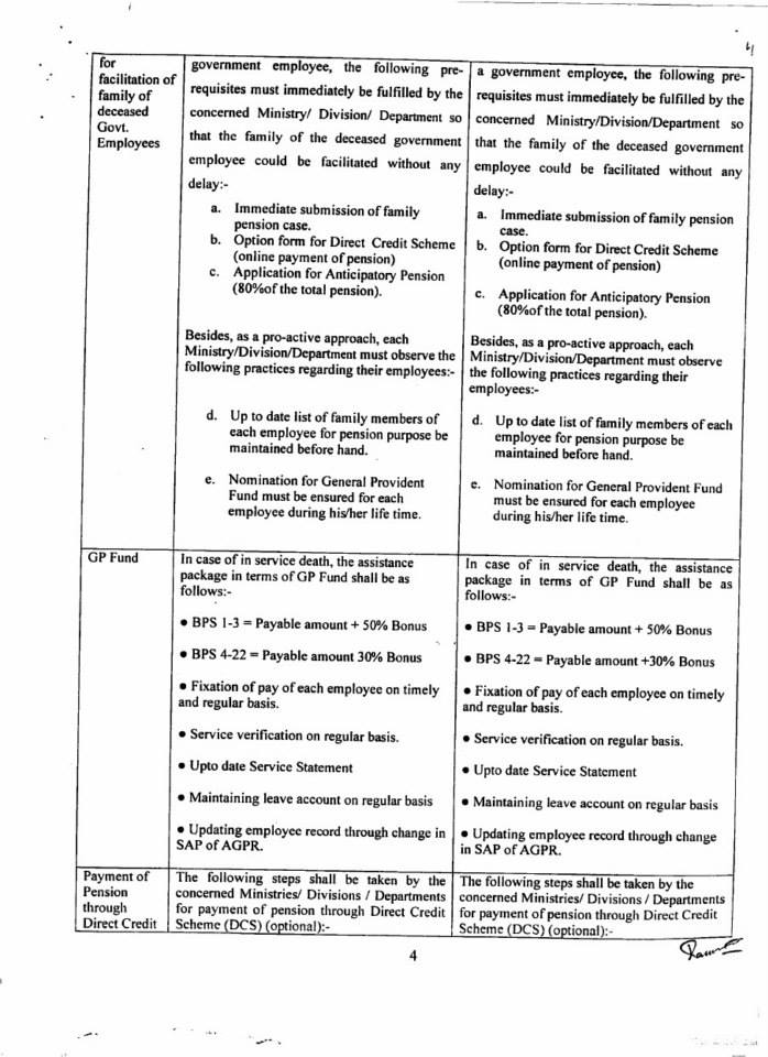 revised-assistance-package-for-families-of-govt-employees-who-die-in